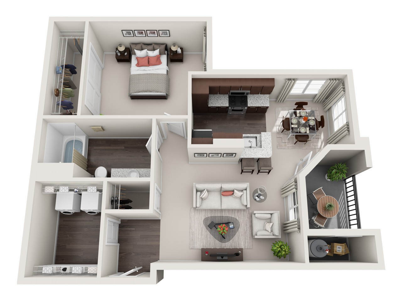 Floor plan layout diagram for A2